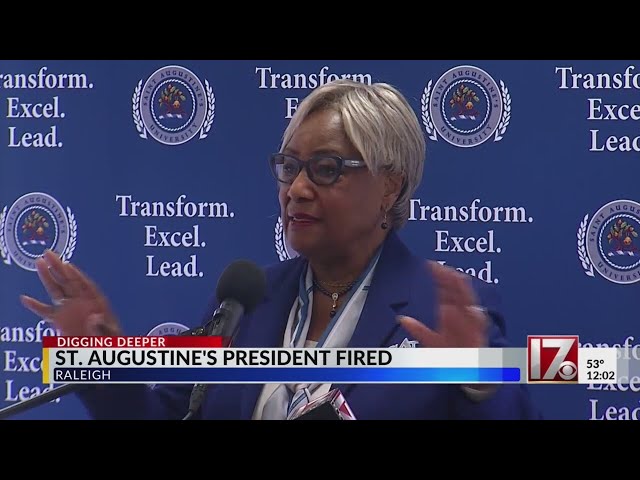 St. Augustine's University president fired after school loses accreditation, she claims class=