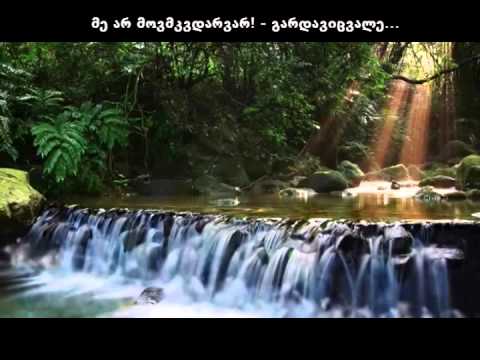 „მე არ მოვმკვდარვარ, - გარდავიცვალე!“ - ბესო ჩუბინიძის ლექსი