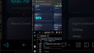 Real-Time Neon Glass Dashboard UI (Pure HTML, CSS &amp; JS) #html #css #js