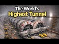 Here's How India's Engineers Built The World's Highest Tunnel
