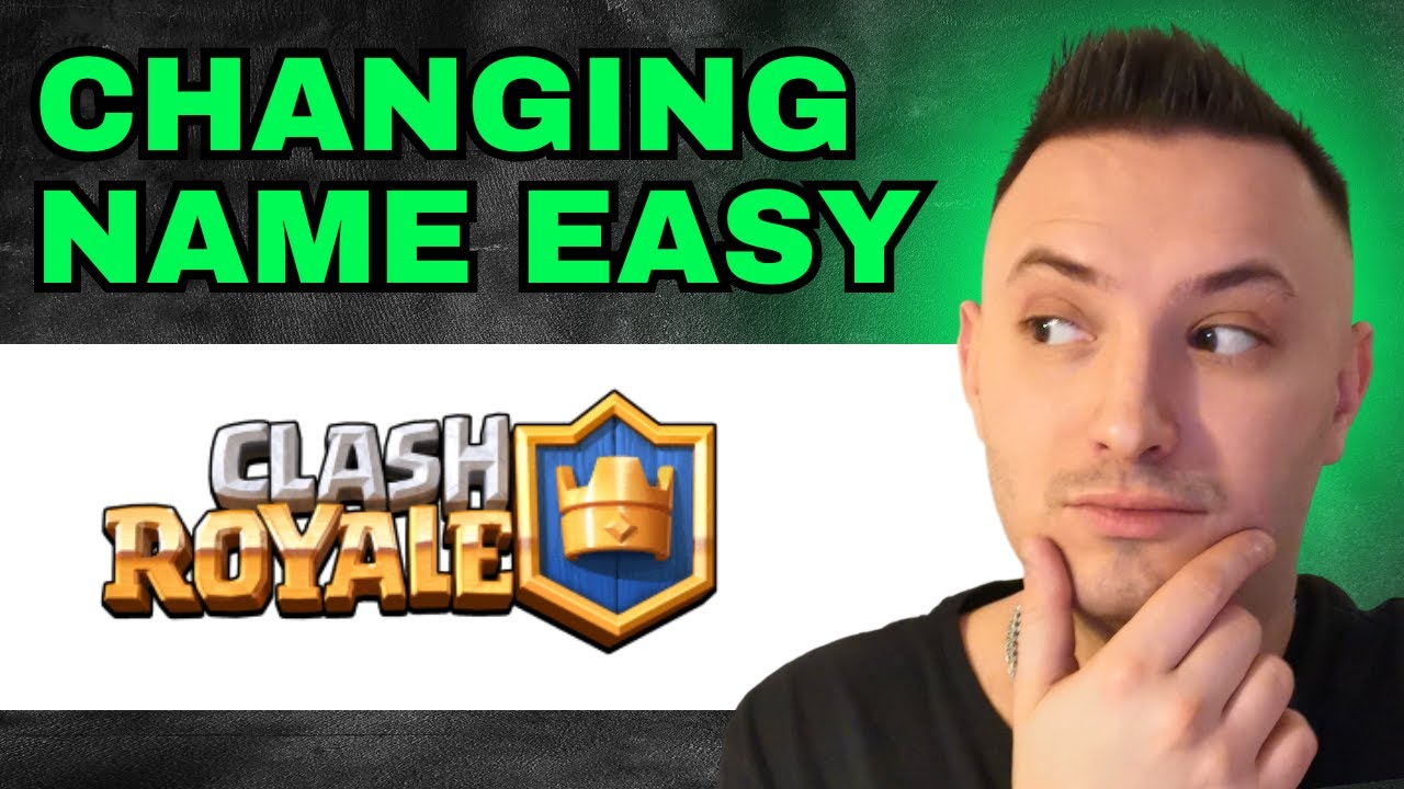 How To Change Name In Clash Royale 2024 - QUICK GUIDE! - YouTube