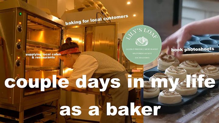 days in my life as a baker; ebook photo shoots, farmer's markets