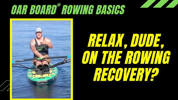 Relaxing on the recovery: Rowing Basics with Adam Kreek, gold medal Olympian