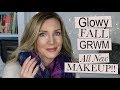 New Makeup Haul + Fall GRWM Glowy Tutorial!