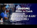 Carrom  amazing break to finish  white  by rd dinesh babu cag  1st rd ms 16