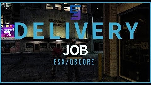 Delivery Job - Fivem Script - [ESX/QBCORE]