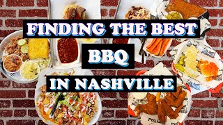 Finding the BEST BBQ in Nashville!