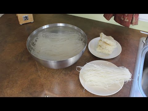 Vidéo: Recette Rapide De Nouilles De Riz Ou De Nouilles