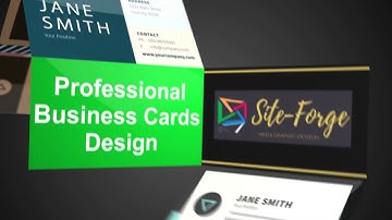 Business Cards Designs By site-forge.com