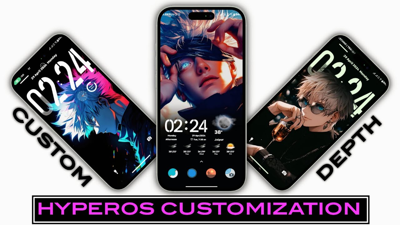Hyperos Customization Xiaomi HyperOS Premium Customization For Miui 14 Depth Wall & Widget ...