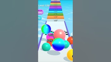 BALL RUN 2048 LEVEL 138 🤕 #shorts #android #ios #gaming #gameplay #ballrun2048