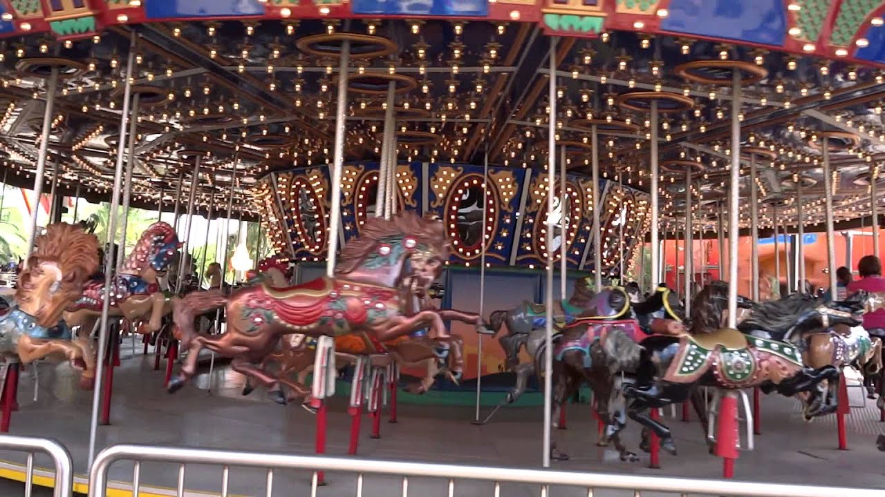 Carousel at Busch Gardens Florida YouTube