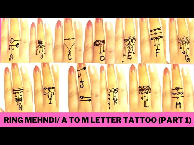Love Finger Tattoo | Jewelry Tattoo
