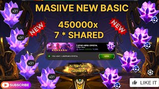 MEGA 7 STAR BASIC BOMB SHELL || 450000 x SHARDE OPENING || IMPERIOSA JACKPOT NEXSUS || MCOC