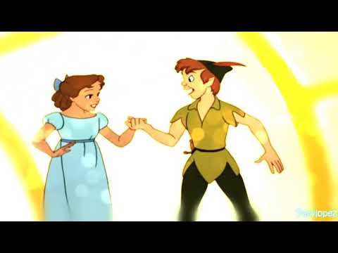 Peter pan wendy ariel disney walt crossover
