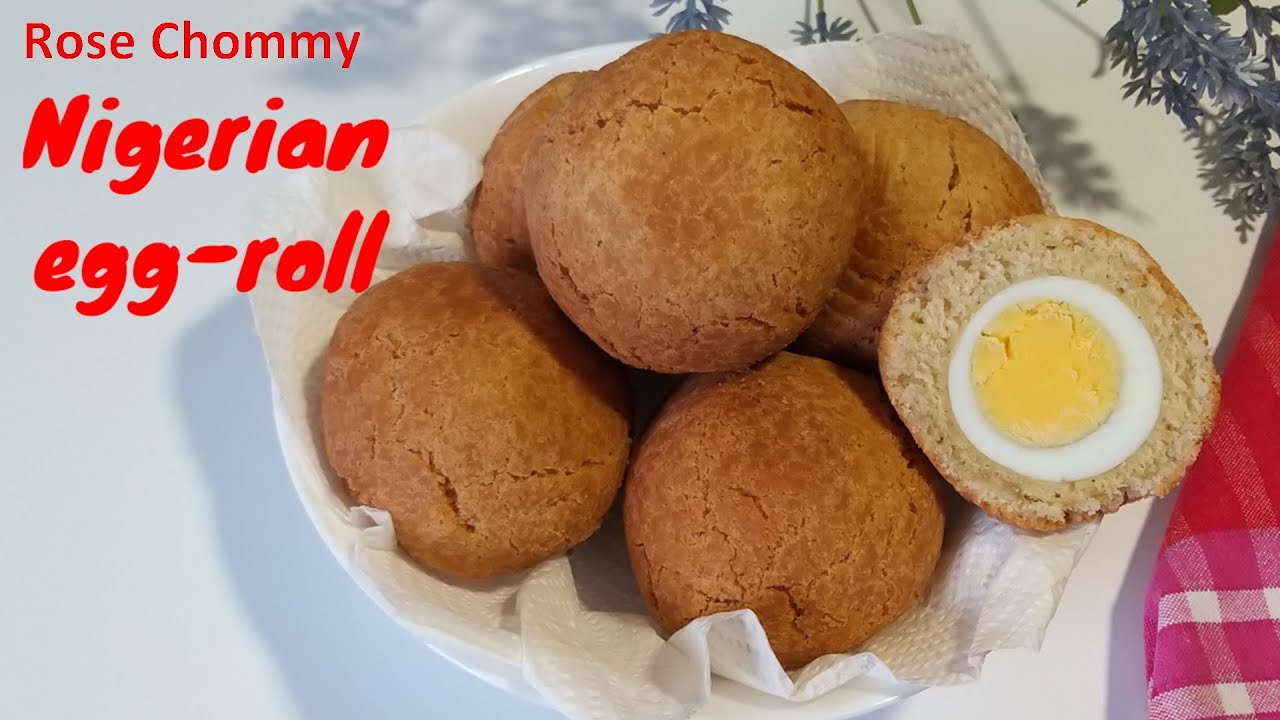 Egg roll How to make the best nigerian egg roll Rose Chommy YouTube