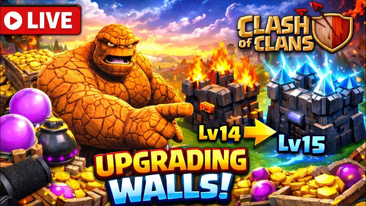 Live Day 3 Grinding loot to upgrade walls 😭