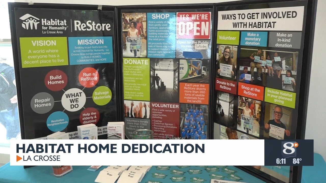 Habitat home dedication YouTube