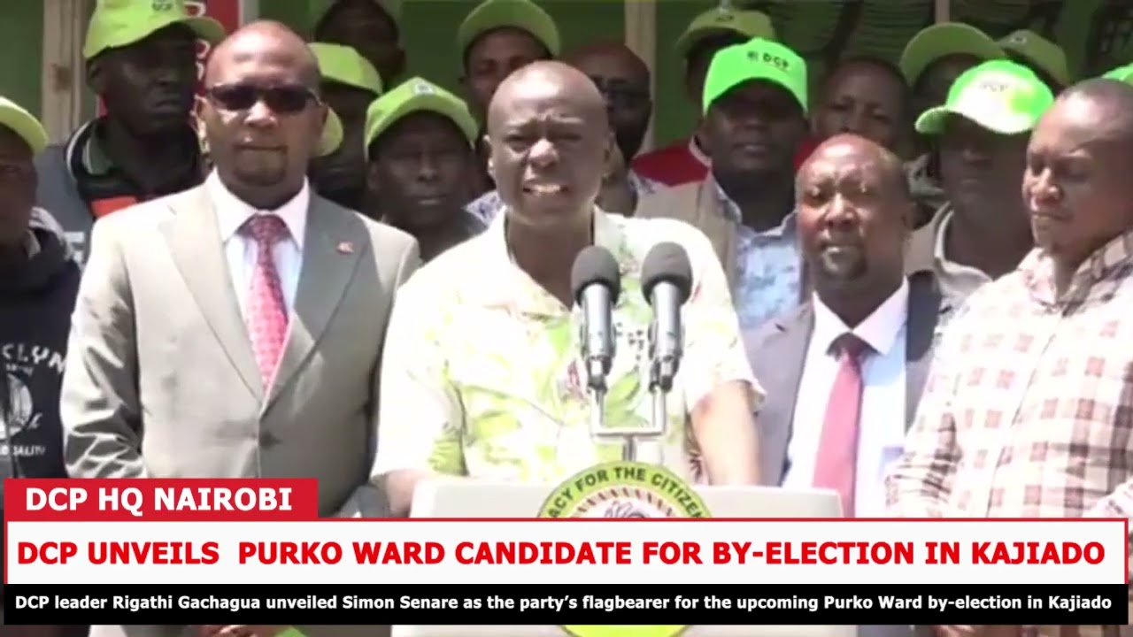 DCP UNVEILS PURKO WARD CANDIDATE FOR BY-ELECTION IN KAJIADO