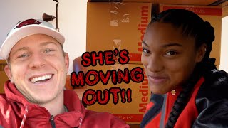 We packed up Tara's apartment and got ready to leave town! Just fin...