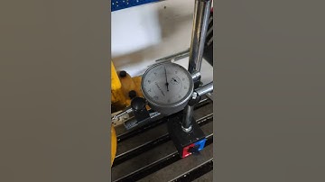 Test backlash X axis planet cnc zay damato