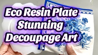 #126 Watch me transform an Eco Resin Plate into beautiful Wall Art @apexresin