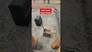 Fast and Easy heat. Vesta heater stove.
