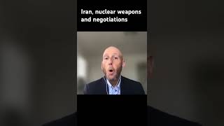 Iran, nuclear weapons, and negotiations— Dr. Eric Lob