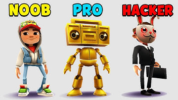 NOOB vs PRO vs HACKER - Subway Surfers