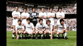 1983 - 1984 Nacimiento de la Quinta del Buitre. 2º temporada de Di Stéfano en el Real Madrid