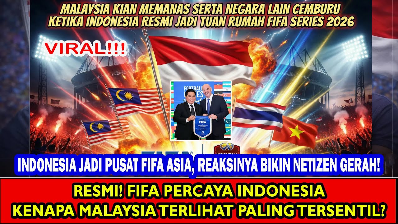 Индонезия выбрана ФИФА, Юго-Восточная Азия на подъеме! Почему соседние страны этого не принимают?...