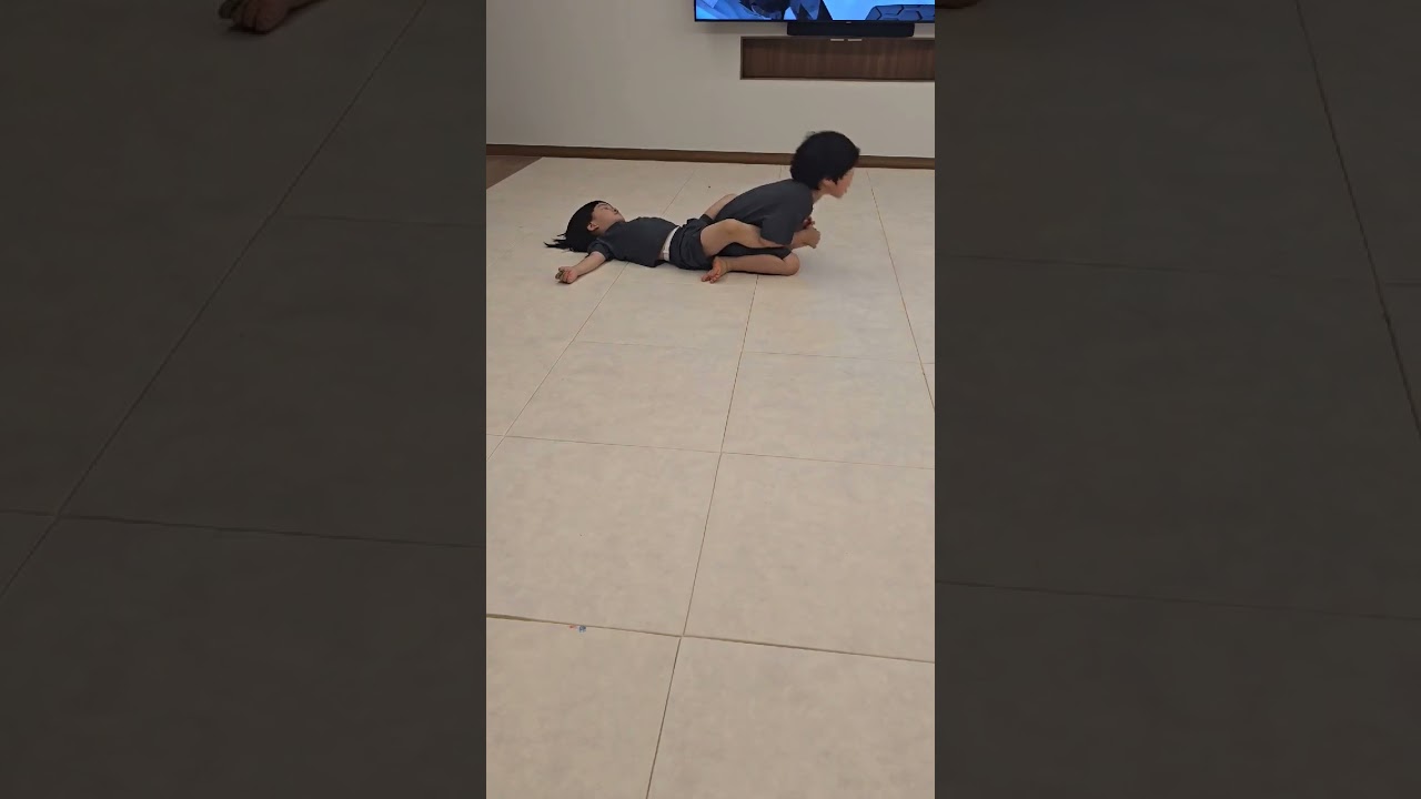 이제는 둘이 알아서 잘 노는 개구장이 형제가 되버림