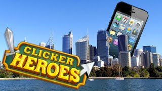 Clicker Heroes iOS Guide Gameplay - ATTACK OF THE IPHONE