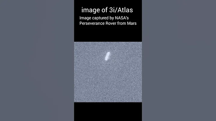 Real Images of 3I/ATLAS from Mars and Earth #interstellarobject #interstellarvisitor #3i/atlas #mars