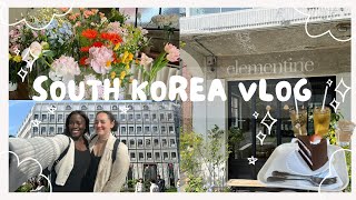 SOUTH KOREA VLOG | Travel with me + Myeongdong, shopping & cafe hopping PT 1