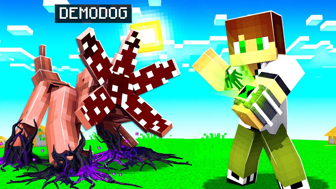 DEMODOG vs BEN 10 ALIENS in MINECRAFT!
