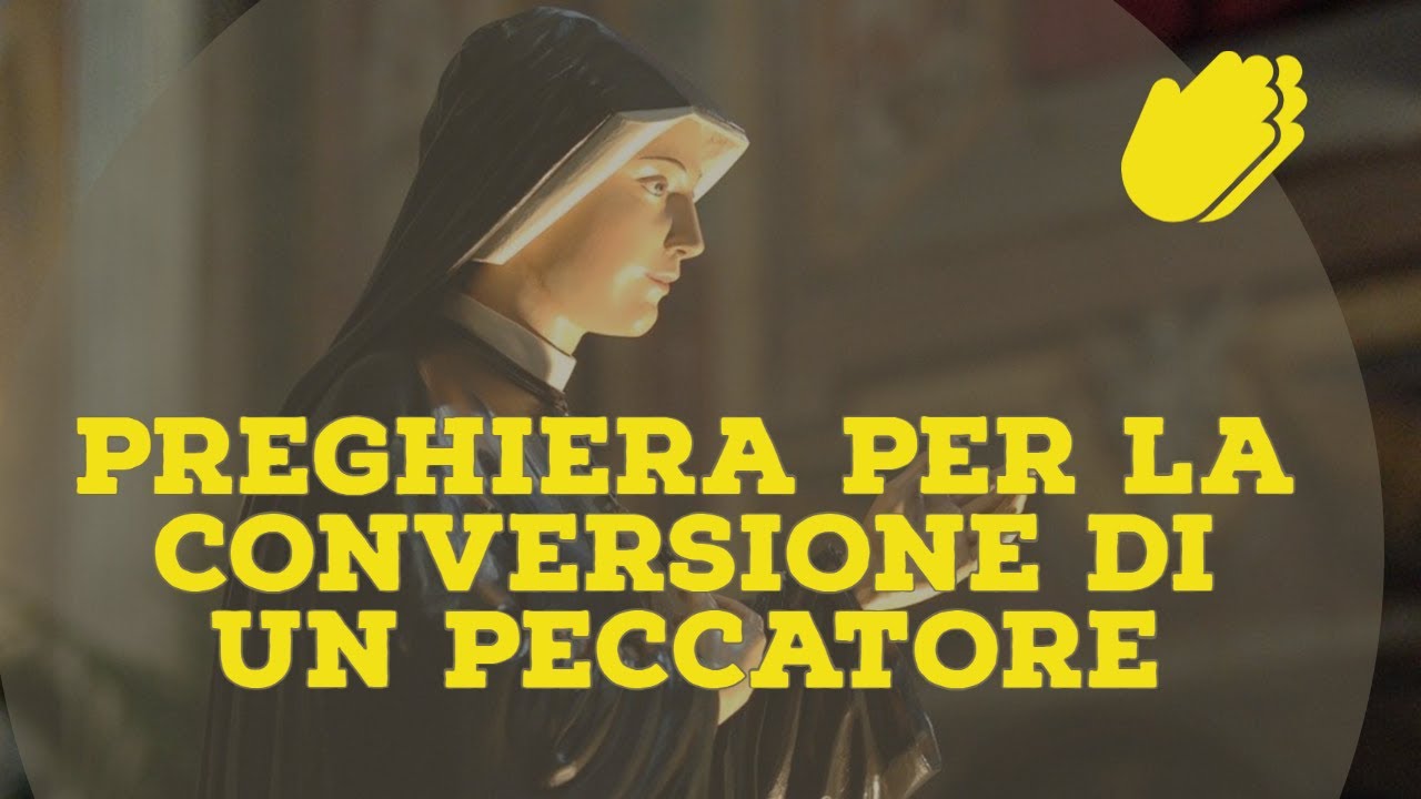 Preghiera a Santa Faustina per ottenere la conversione di un peccatore