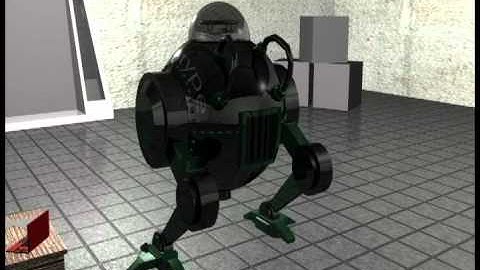 Maya Robot Sentry