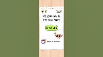 BRAIN TEST: TRICKY PUZZLES LEVEL 264 #brain #braintest #puzzle #shorts #viral #trending #short