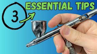 3 Essential Airbrushing Tips For BEGINNERS