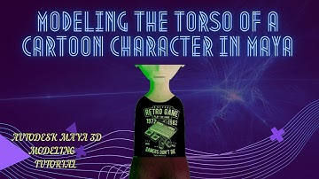 How To Model The Torso Of A Character In Maya