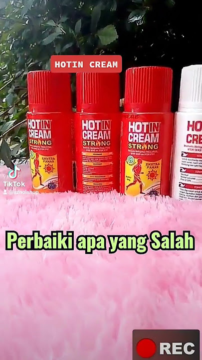 Hotin Cream