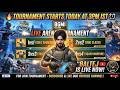 1v1 2v2 3v3 4v4  Arena Clashes Bgmi tournament  Live Stream