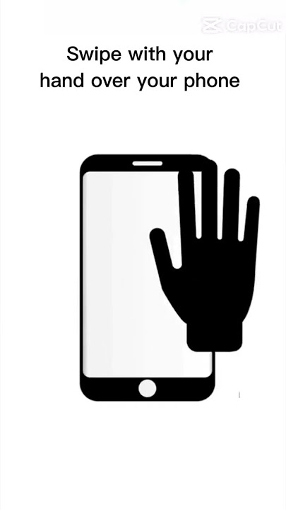 swipe with your hand over the phone #shorts