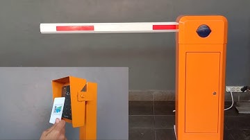 PALANG OTOMATIS SISTEM RFID OFFLINE - PALANG TERBUKA MENGGUNAKAN KARTU AKSES RFID