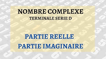 Nombre Complexe: Exercice d