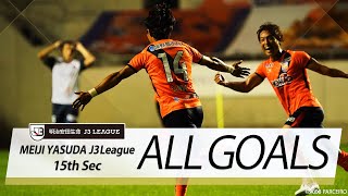 Ｊ３第15節の全ゴールまとめ！ALL GOALS:明治安田生命Ｊ３第15節