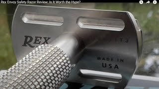 Rex Envoy Safety Razor Review: Is It Worth the Hype?