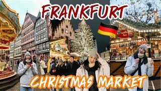 เที่ยว คริสต์มาส มาร์เก็ต แฟรงค์เฟิร์ต Frankfurt Christmas Markets, Weihnachtsmarkt, Germany | Vlog