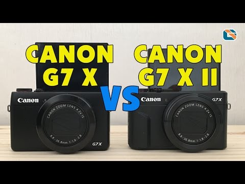 Canon PowerShot G7X Mark II vs Canon G7X Video Test #CanonG7XII